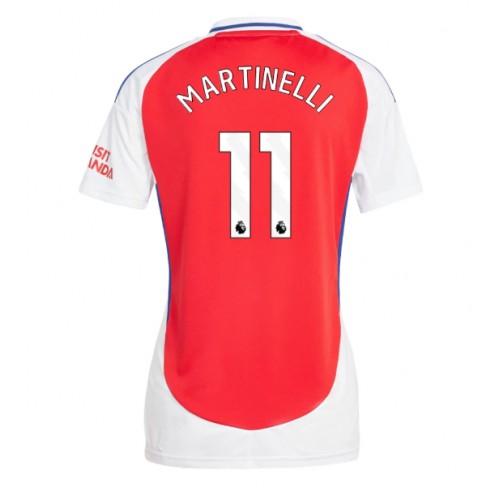 Dámy Fotbalový dres Arsenal Gabriel Martinelli #11 2024-25 Domácí Krátký Rukáv